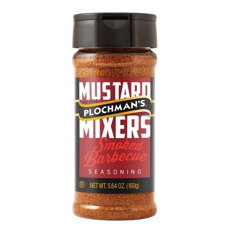 PLOCHMANS 5.64oz Smoked BBQ Mix Mustard Mixer SMOKEDBBQMIX6